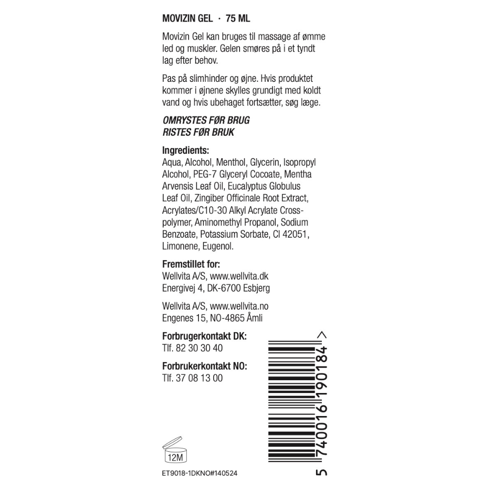 Movizin Gel billede 2