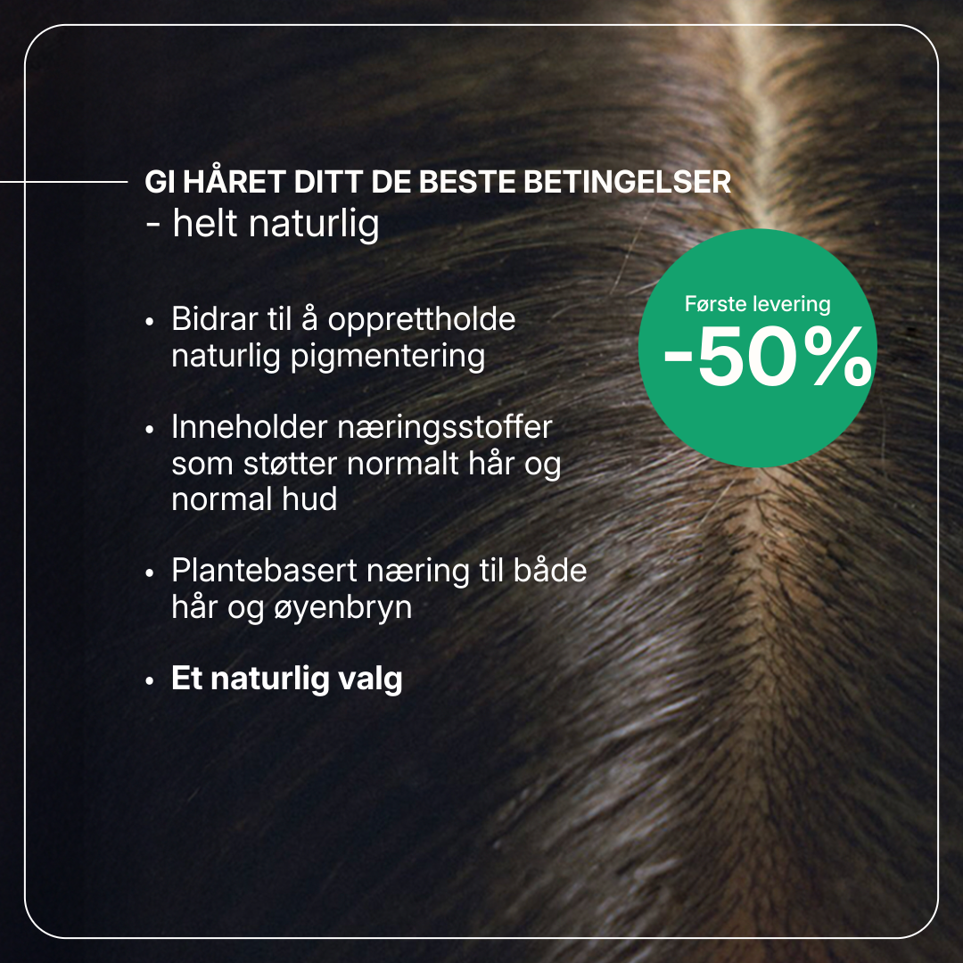 Hair Grow kosttilskudd med biotin, åkersnelle og hirseekstrakt for styrking av hårvekst, 60 tabletter