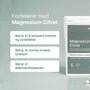Magnesium Citrat kosttilskudd for normal muskelfunksjon og redusert tretthet i 120 kapsler fra Wellvita
