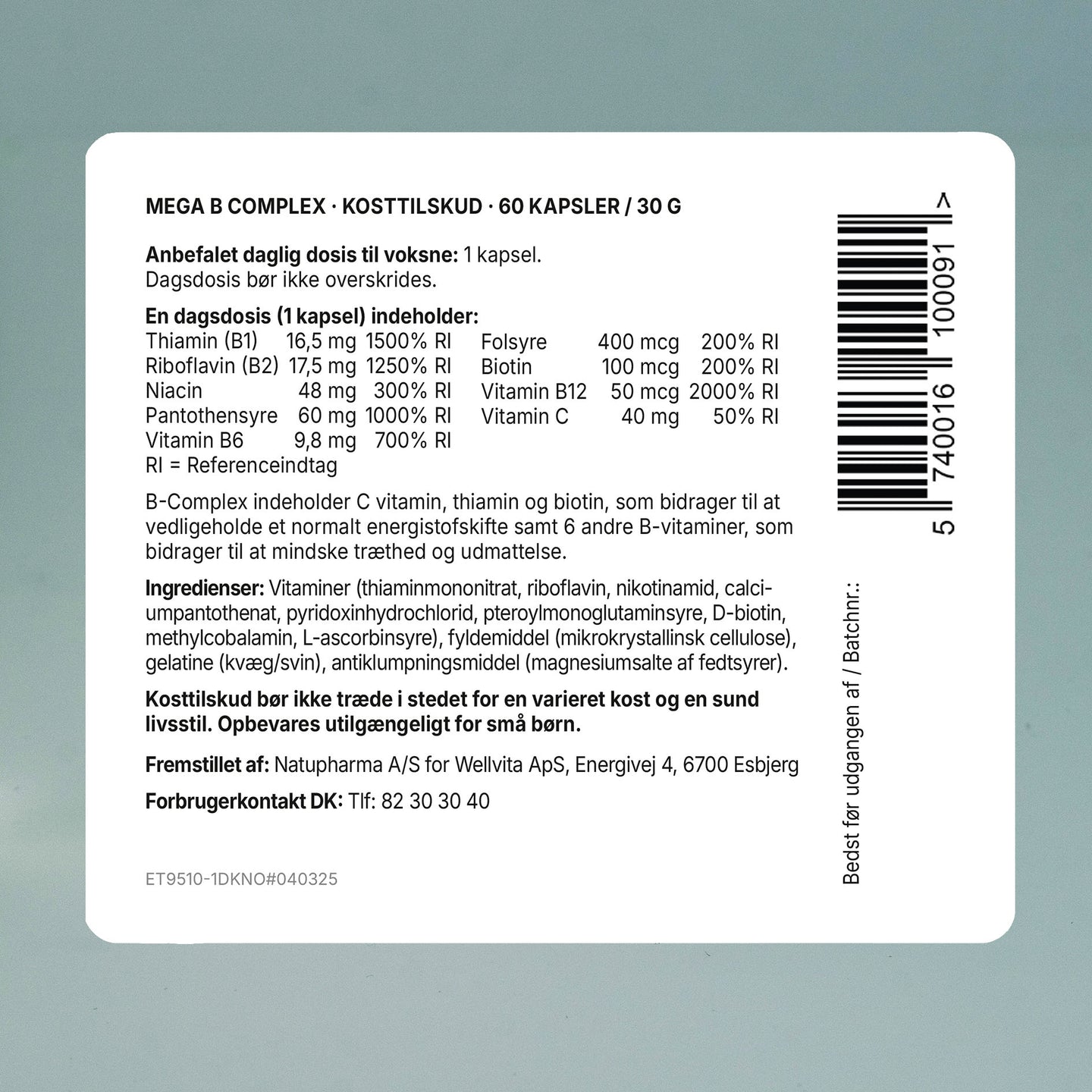 Mega B Complex billede 6