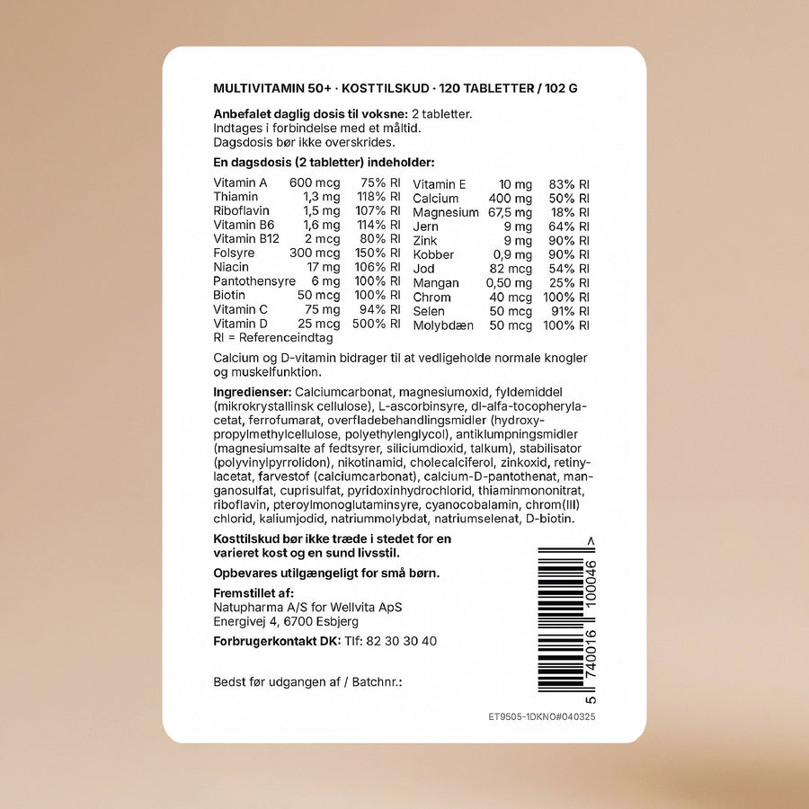 Multivitamin 50+ billede 6