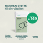 Wellvita Virizil kosttilskudd for menn med ginseng, L-citrullin, L-arginin og sink, 90 tabletter.