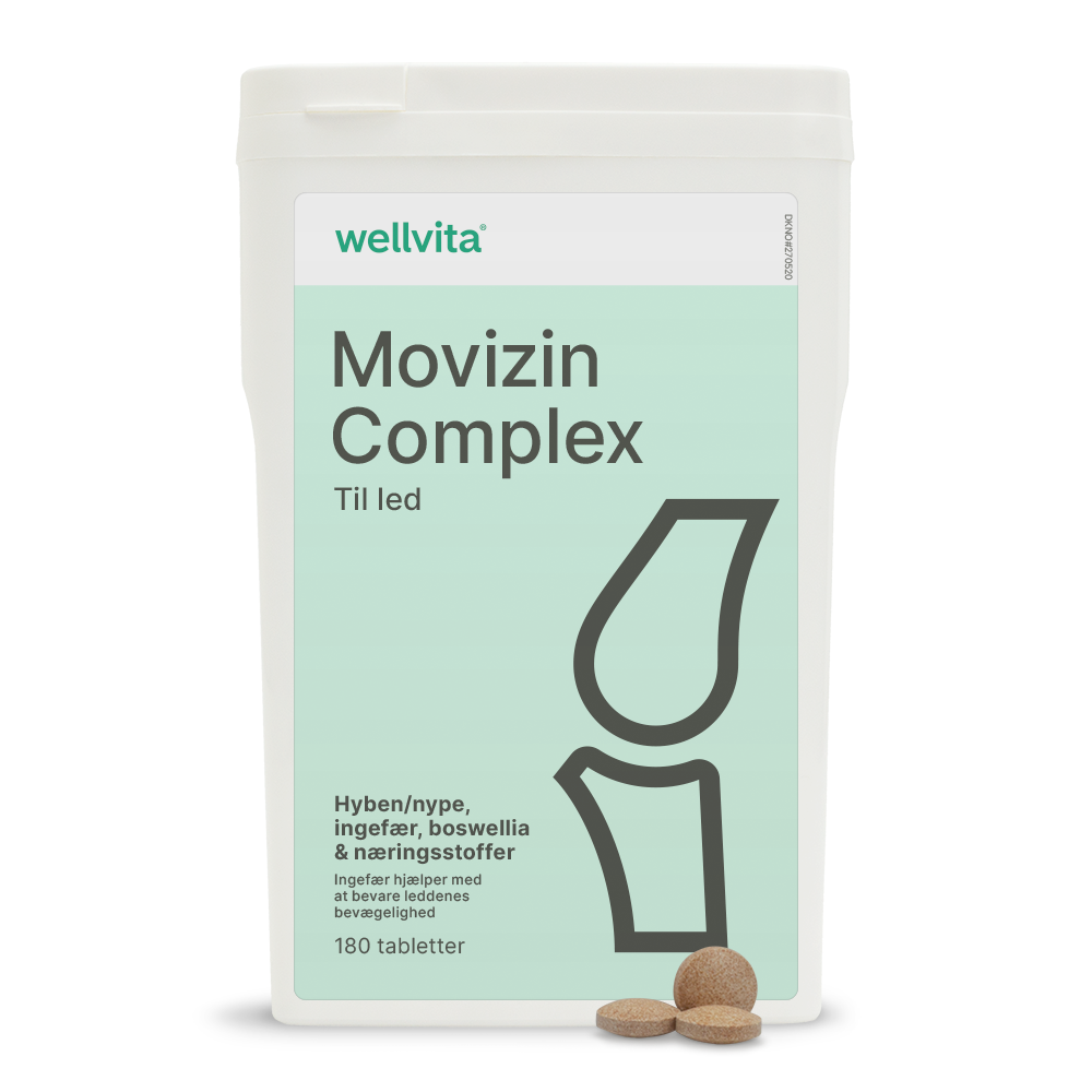 Produktemballasje for Movizin Complex